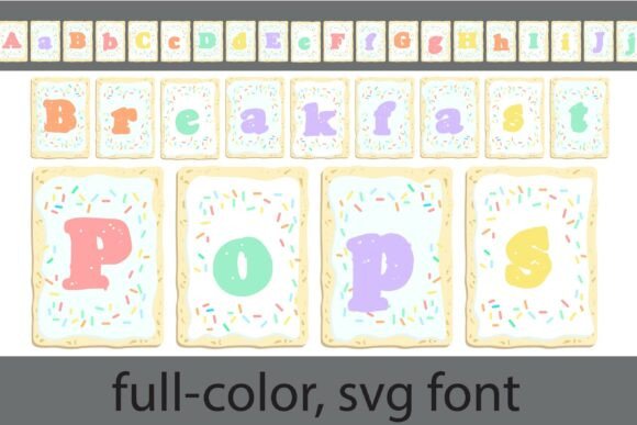 Breakfast Pops Typeface: A Nostalgic Display Font for Modern Web Design