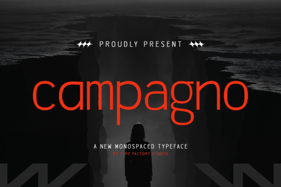 Campagno: The Monospaced Sans Serif Typeface for Structured Brand Identity