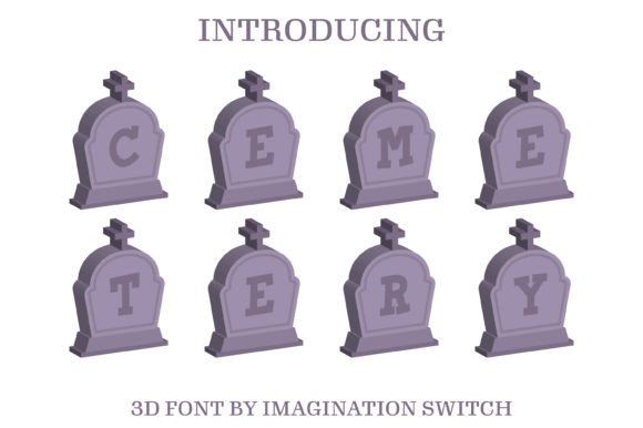 Cemetery Font: A Unique Typeface for Creative Crafters