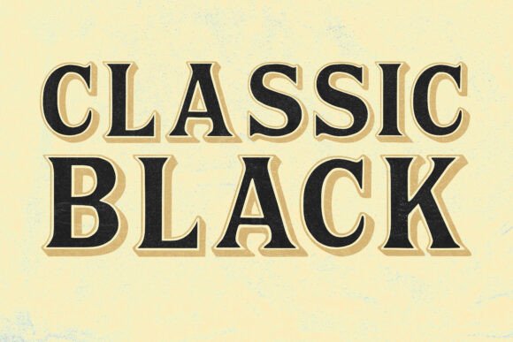 Classic Black Free Download: The Ultimate Vintage Serif Review