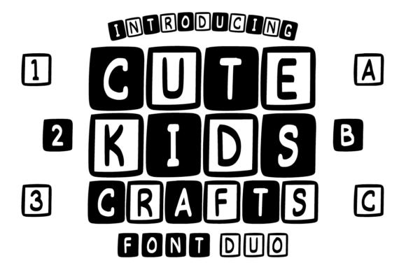Cute Kids Crafts Typeface Review for Handmade Shop Branding