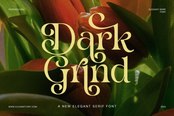 Dark Grind: A Serif Font for High-Impact Web Design