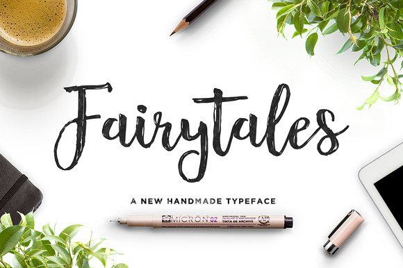 Fairytales Script: A Handwritten Font with Magic