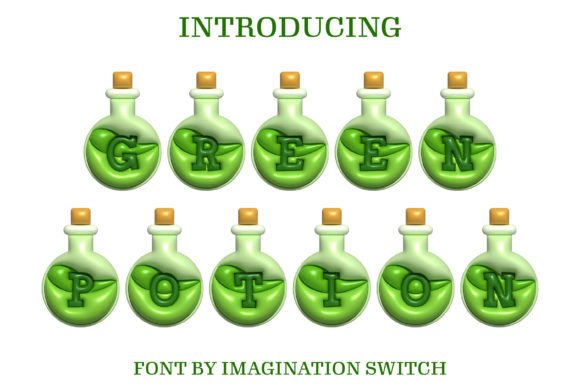 Green Potion Font: A Dynamic Typeface for Marketers