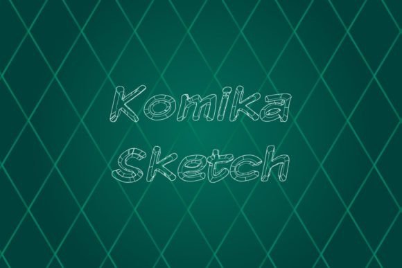 Komika Sketch Font: A 3D Display Typeface for Eye-Catching Campaigns