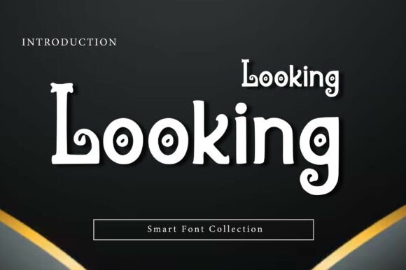 Looking: A Vintage-Inspired Serif Font for Bold Branding