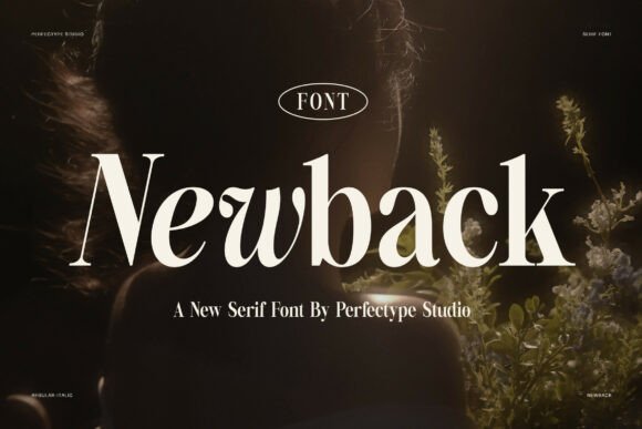 Newback Display Typeface: Elevate Your Small Business Brand Identity