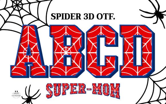 Spider 3d: A Font That Elevates Your Brand