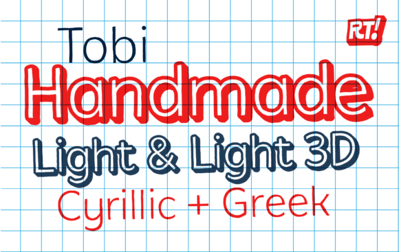 Tobi Handmade Light Font for Small Business Branding